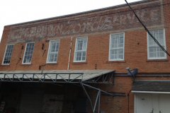 Ghost sign from C.M.Brown automobile service and Ford dealer