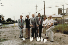 Arapaho Road Groundbreaking, 3/1990