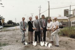 Arapaho Road Groundbreaking, 3/1990