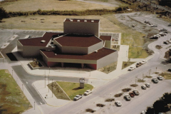 Aerial view of the Performing Arts Center