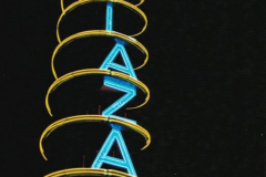 Plaza Theatre at night