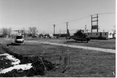 Heliport Groundbreaking in 2001