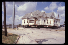 Pace House Being Transported
