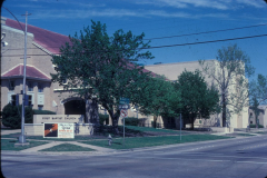 First Baptist Church, 801 W. Avenue D 915 W. Ave E, Coyle Home House, 301 9th St, 1st Presbyterian parking lot in foreground