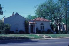 Front of Williams Funeral Home, 716 W. Garland (now Main St)
