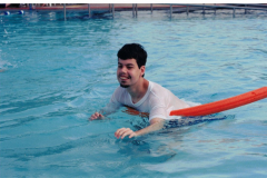 Special Olympics State Competition Aquatics 1995 - Mark Head swimming
