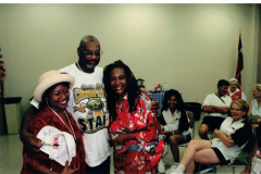 Star Spangled Fourth 1999 - Annie Dickson (City Council) and Mary Wilson of the Supremes