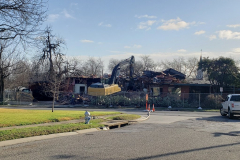 Demolition of Speegle Clinic