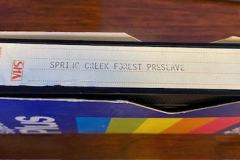 VHS videotape - Spring Creek Forest Preserve