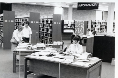 Nicholson Memorial Library- Central library. 625 Austin St. - opened 1970