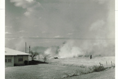 Grass fire, unknown location