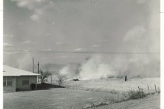 Grass fire, unknown location