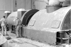 Olinger Power Plant, new construction of a turbine/generator unit.