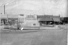 East side of square. This is showing the fountain and Garland's first supermarket the "A&P"-1920