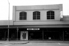 South side of Downtown Square Baker's Furniture,established in 1923, at 524 Main Street