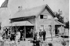 James Alexander Nelson family home located on Pleasant Valley Rd., east of Merritt, 1898