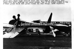 Overturned Plane Dallas Love Field