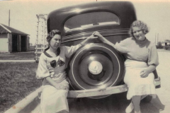 Morene Wood Pruitt  and Laverne Knight