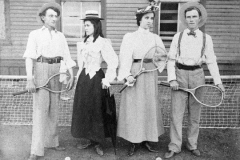 Garland’s tennis players